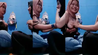 Mainin Toket Temen Saling Remas Puas